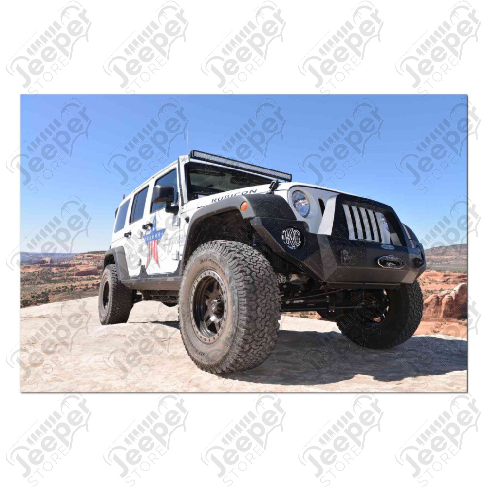 Pare chocs avant acier avec porte treuil RSE pour Jeep Wrangler JK