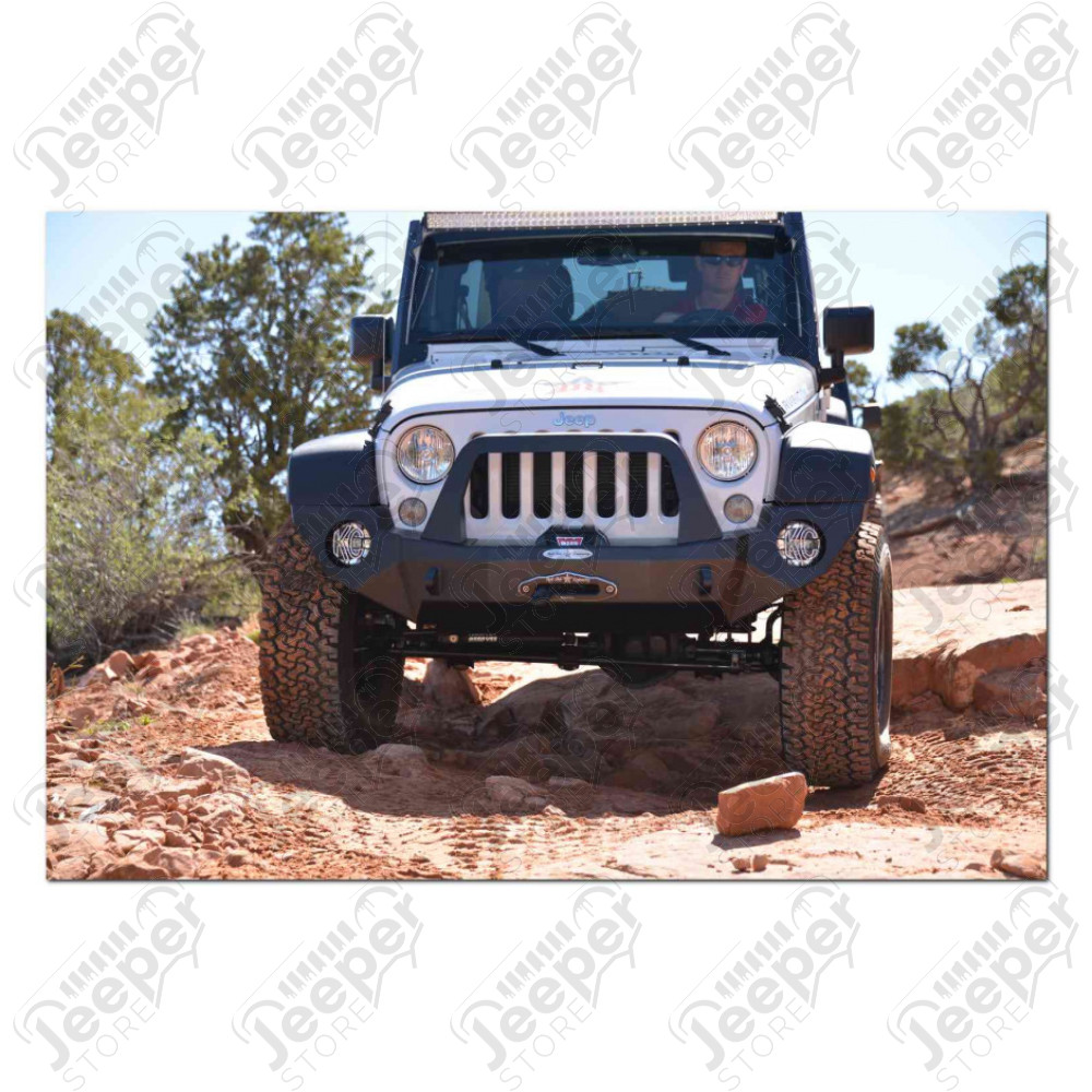 Pare chocs avant acier avec porte treuil RSE pour Jeep Wrangler JK