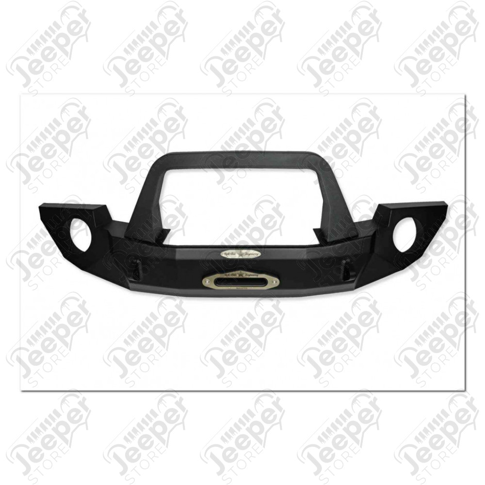 Pare chocs avant acier avec porte treuil RSE pour Jeep Wrangler JK