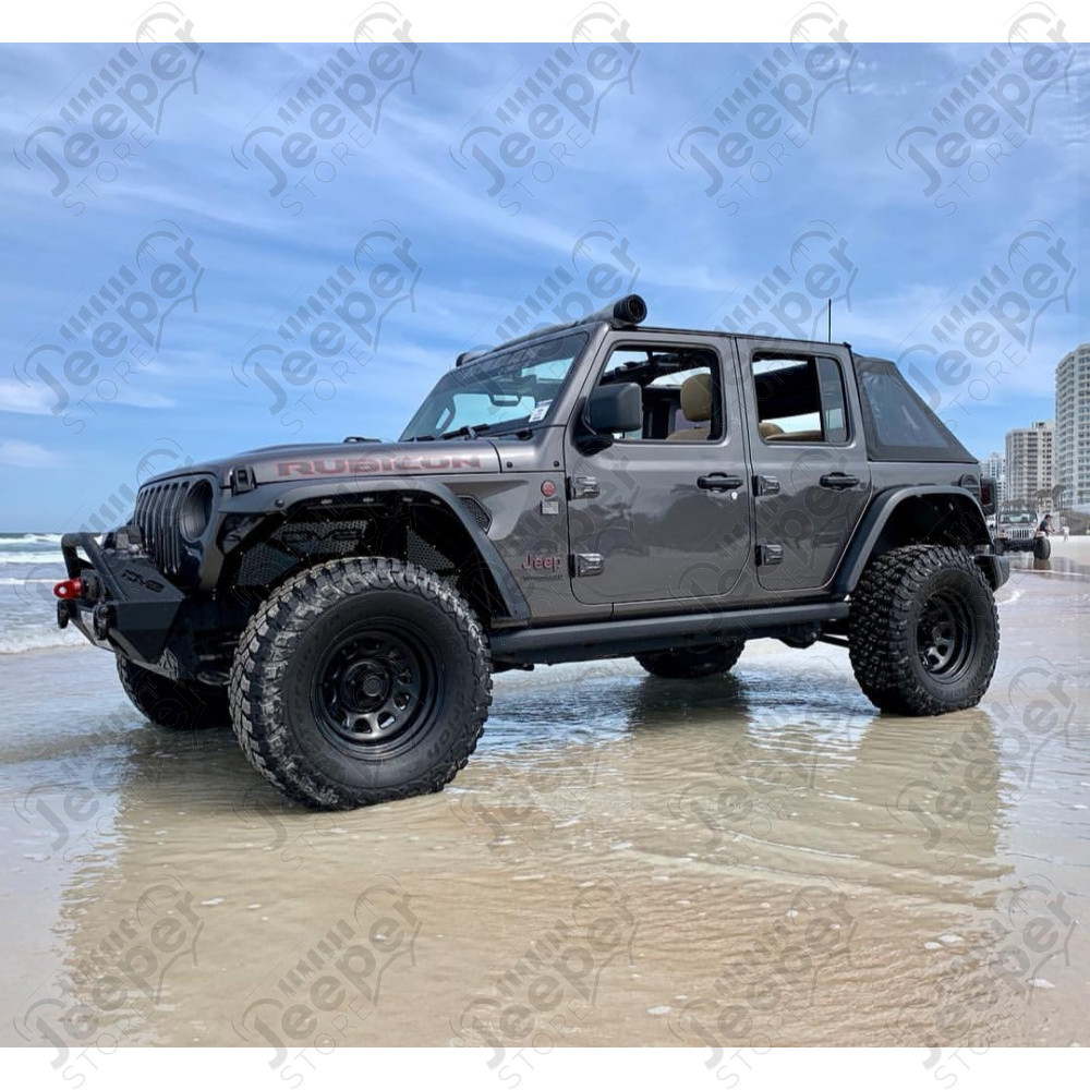 Bâche complète Suntop Fastback Top JL4 - Couleur noir (Black Diamond) - Jeep Wrangler JL Unlimited (4 portes)