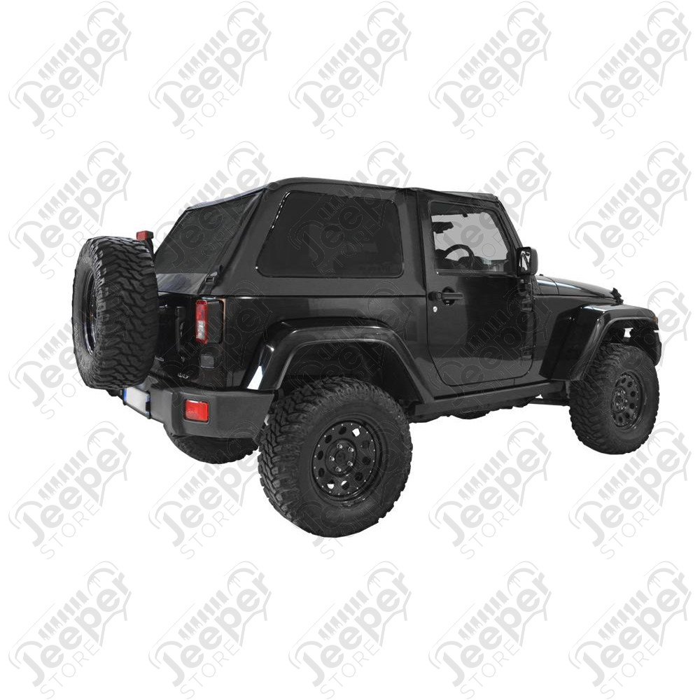 Bâche complète Suntop Fastback Top U2 - Couleur : Khaki (Military Green) - Jeep Wrangler JL (2 portes)