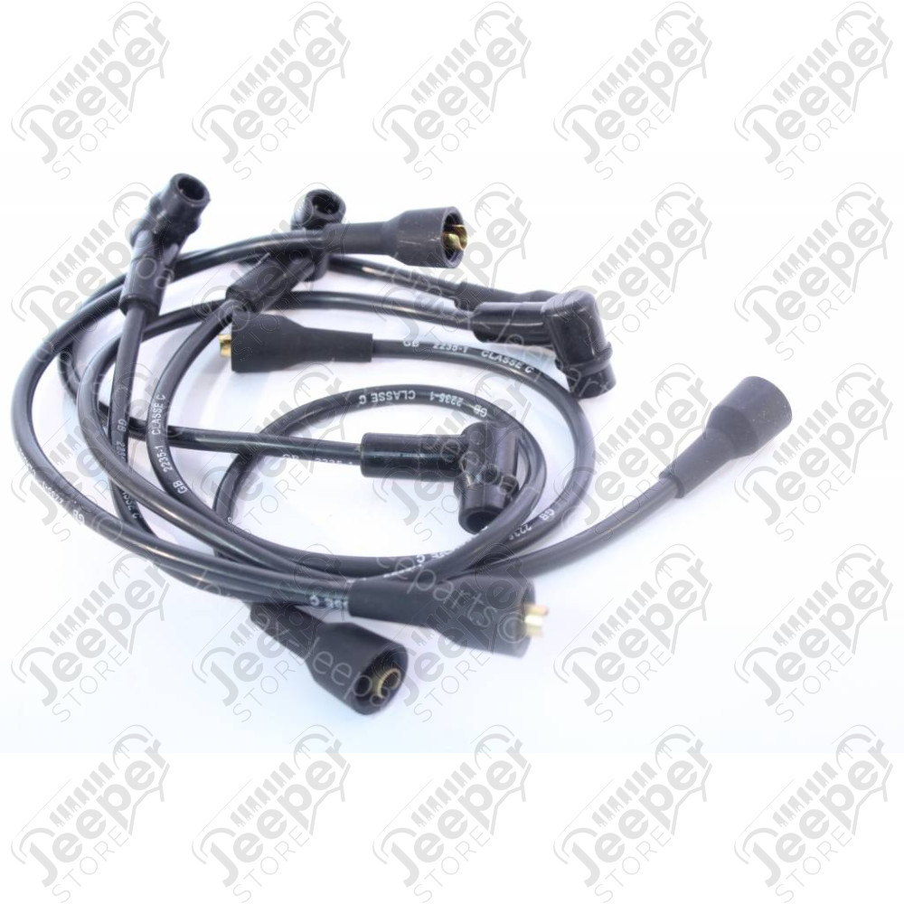 Kit de fils de bougies (jeu de 5) Jeep Willys MB, GPW, M201, M38, M38A1, CJ2, CJ3A, CJ3B