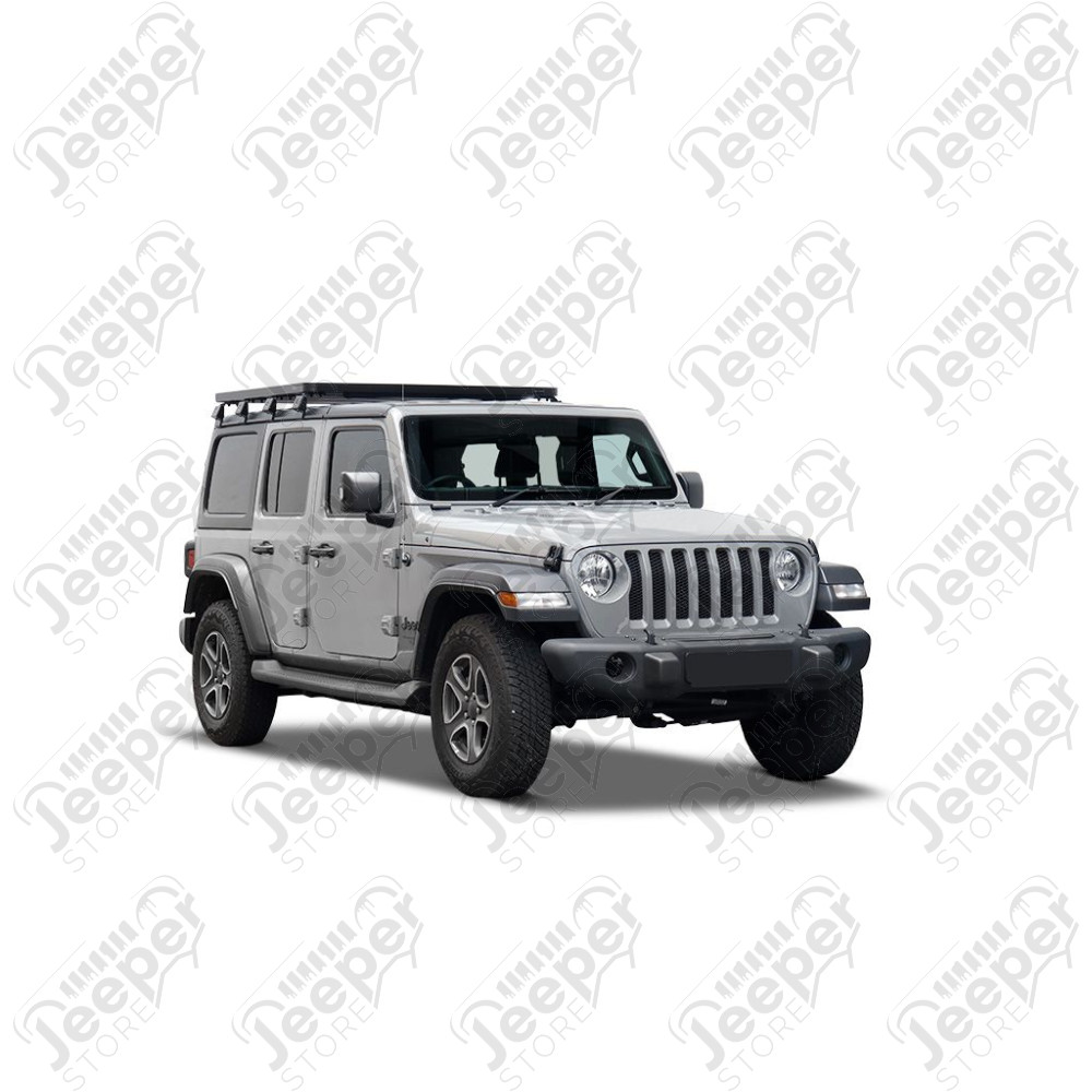 Galerie de toit 1/2 Slimline II - Jeep Wrangler JL (4 portes) - KRJW031T / LASS027 LASS035 RRSTM07 WDST009