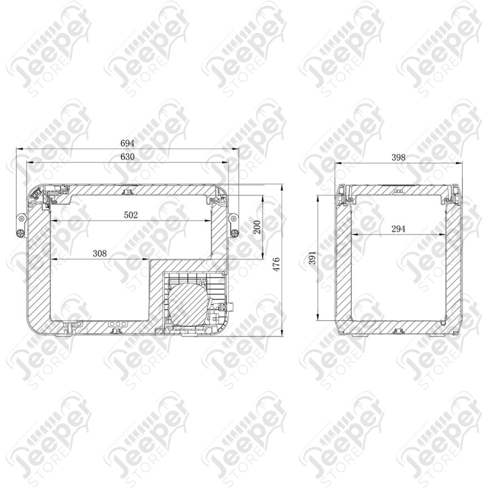 Glacière électrique Dometic CFX3 45 - (12/24 volts - 100 à 240 volts)