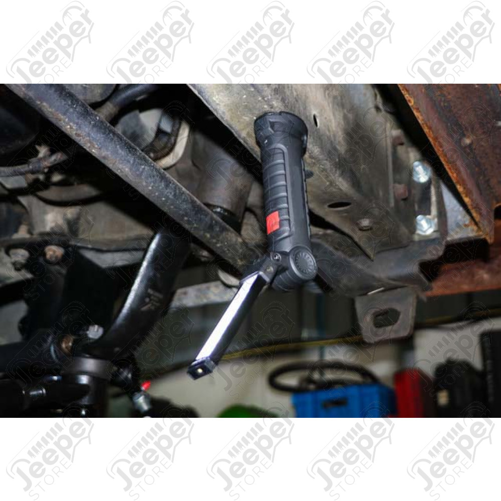 Goodies : Lampe LED Baladeuse Magnétique Rechargeable – 240 Lumens pour Jeep et autres véhicules