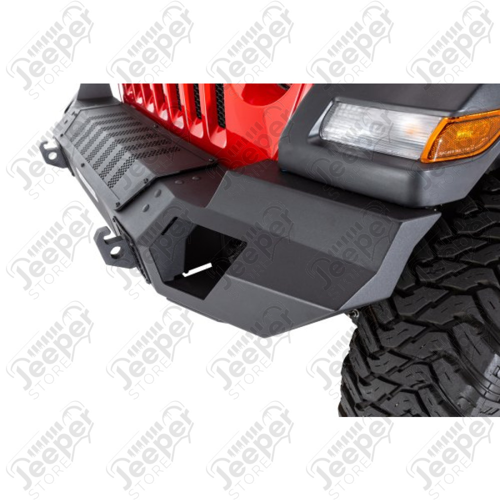 Pare chocs avant Go-Rhino TrailLine avec emplacement pour treuil pour Jeep Wrangler JL et Gladiator JT