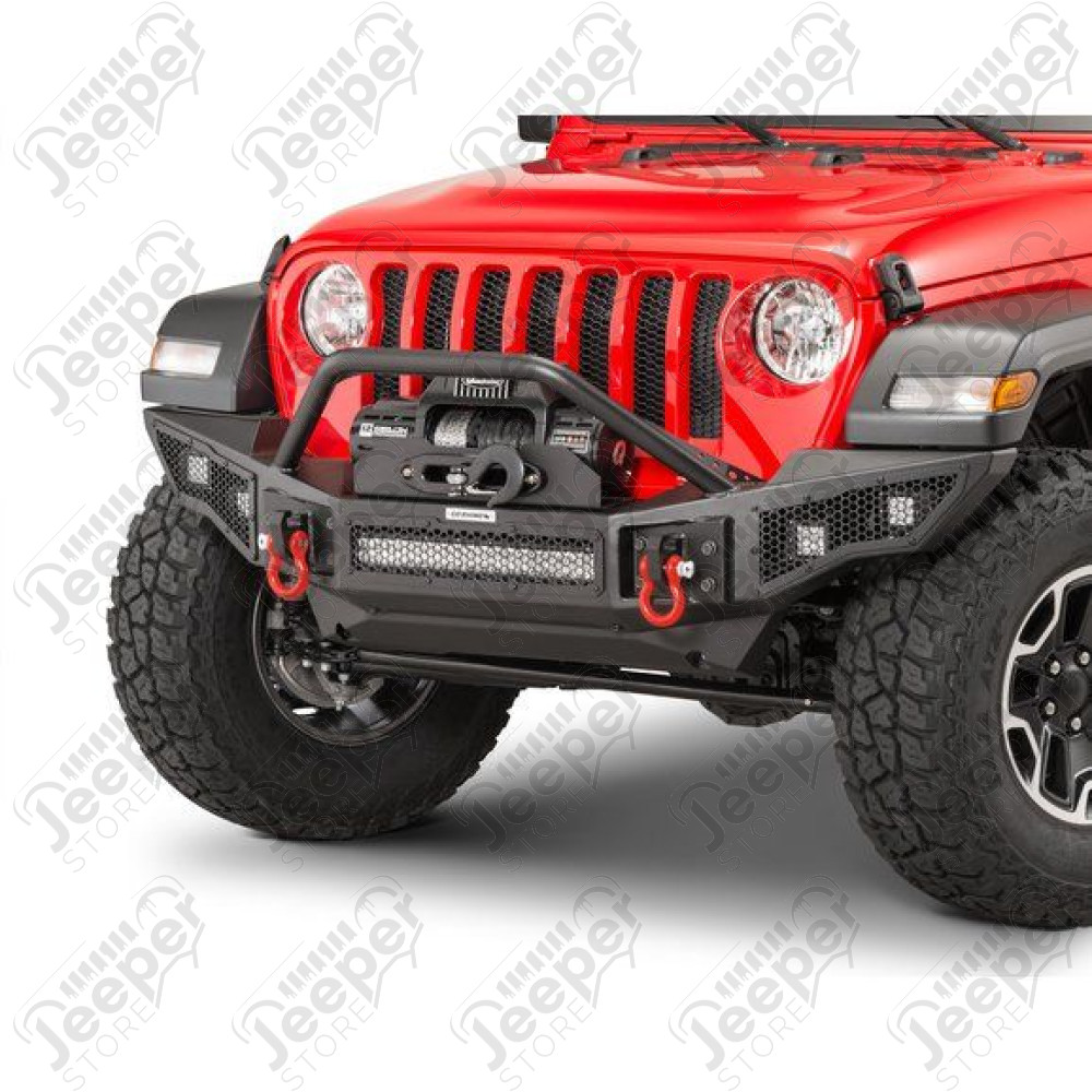 Fixation treuil pour pare chocs RockLine pour Jeep Wrangler JL et Gladiator JT