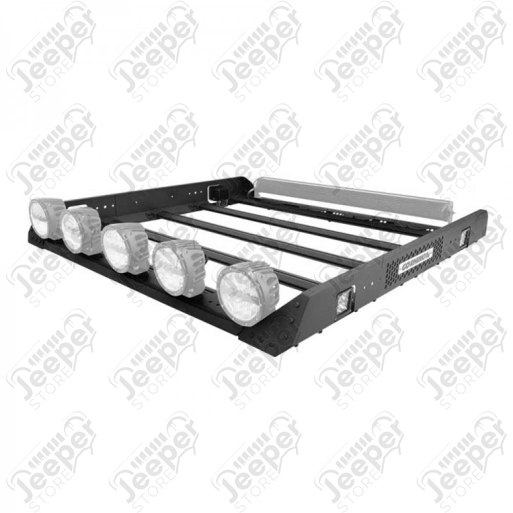 Galerie de toit SRM400 universel Go Rhino (dimension: 172x132x14cm) - 5934068T