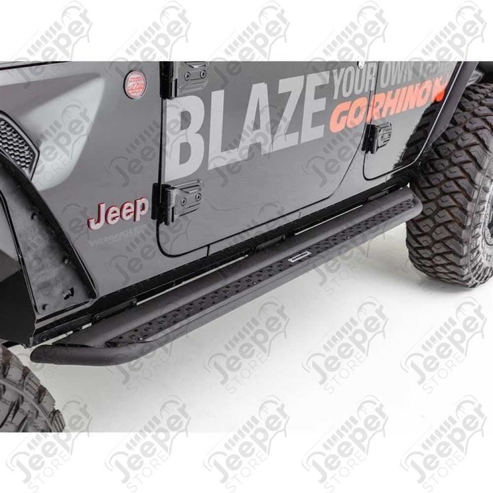 Kit de marchepieds Dominator DSS Go Rhino - Jeep Wrangler JL Unlimited (4 portes) - GRDSS4506T