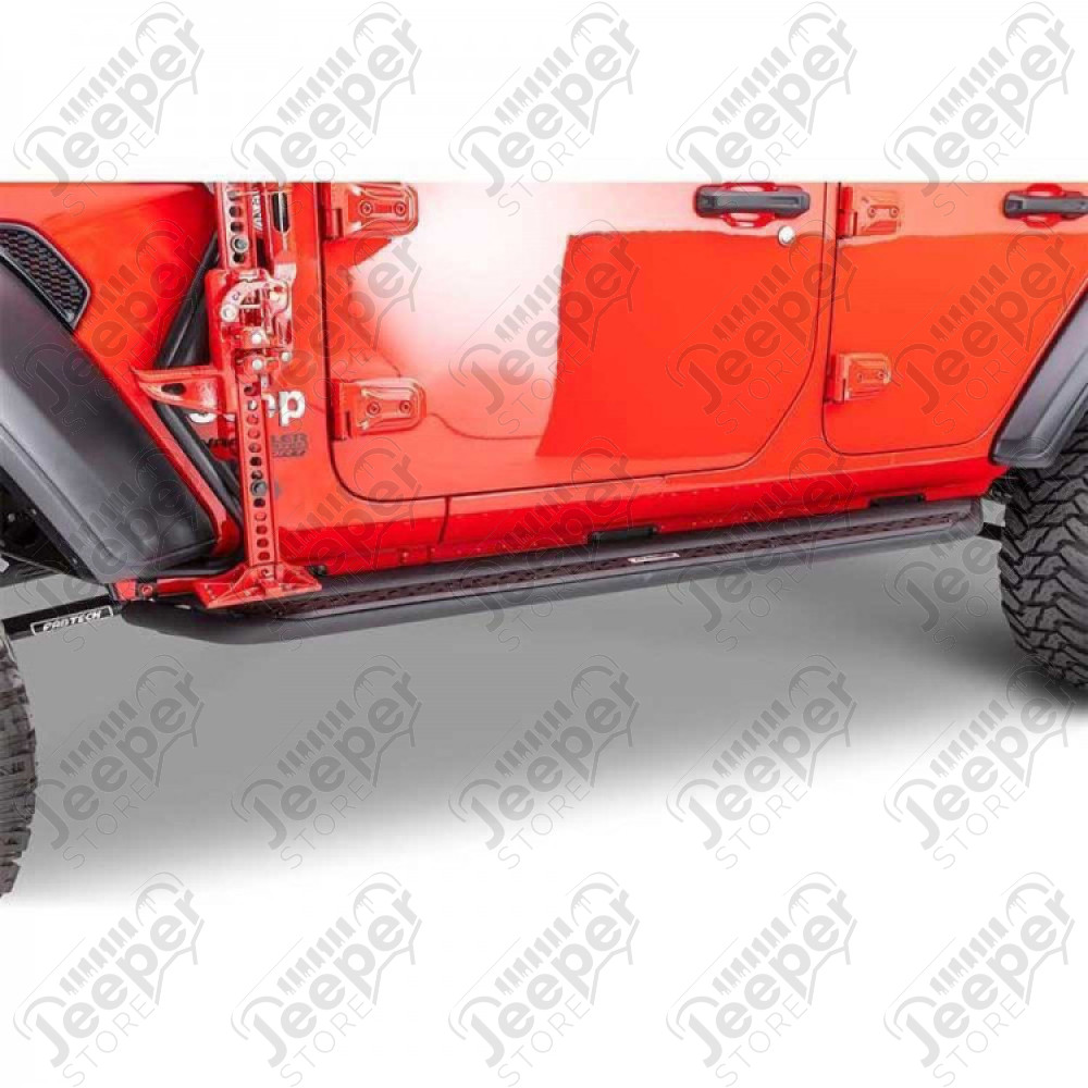 Kit de marchepieds Go Rhino Dominator Xtreme DSS (gauche et droit) pour Jeep Wrangler JL (2 portes)