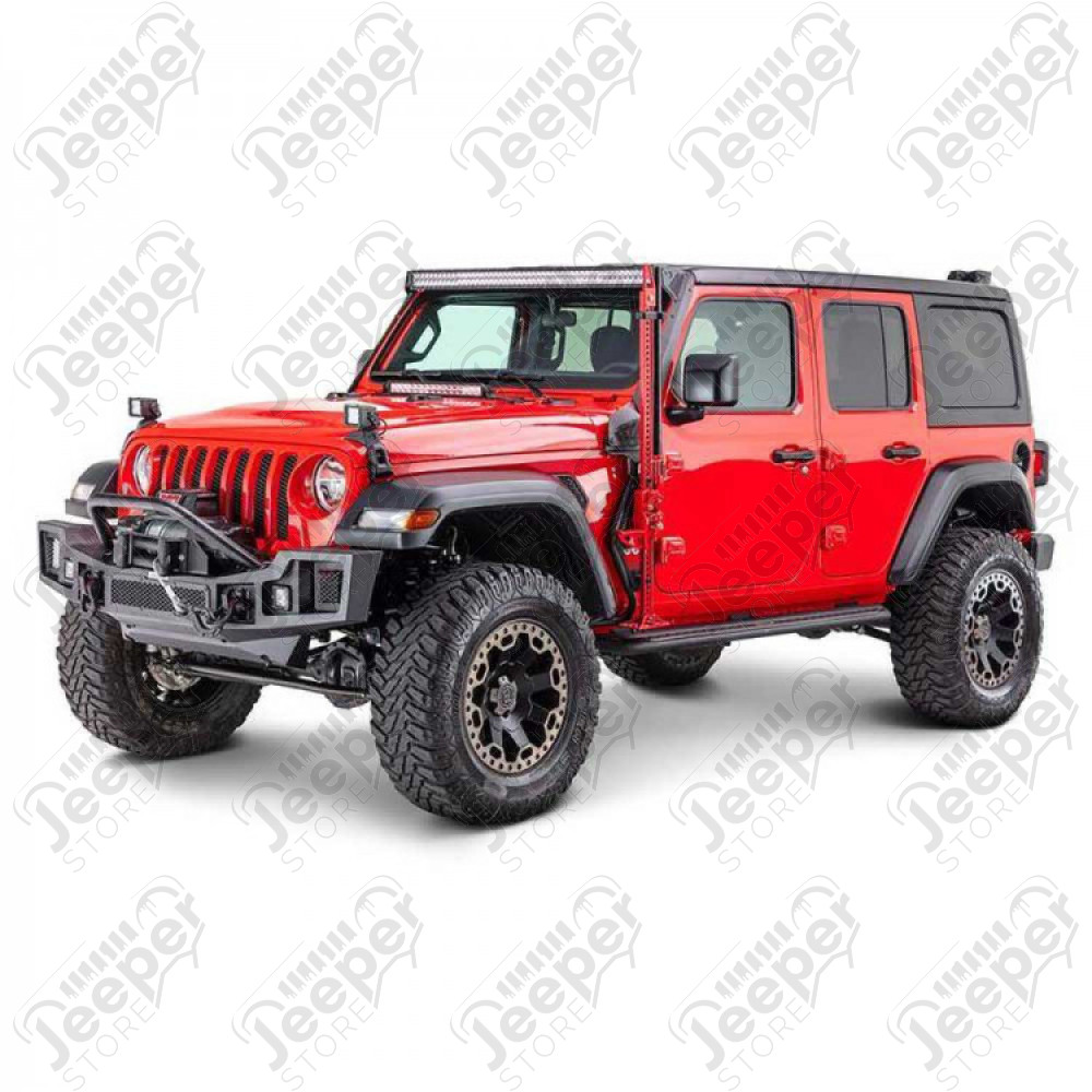 Kit de marchepieds Go Rhino Dominator Xtreme DSS (gauche et droit) pour Jeep Wrangler JL (2 portes)