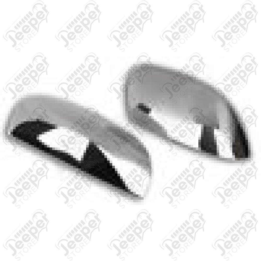 Kit d'enjoliveurs de rétroviseurs chromé - Jeep Cherokee KL
