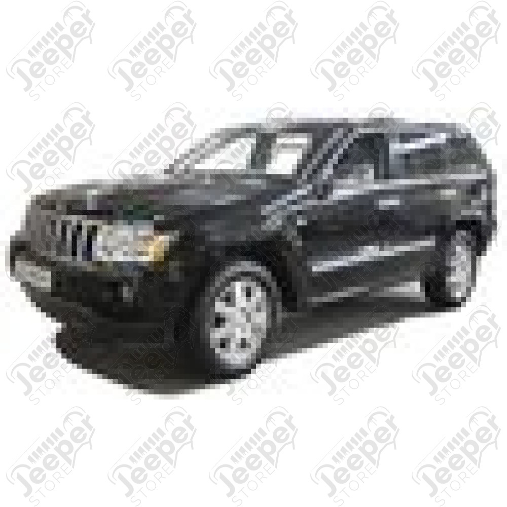 Kit d'enjoliveurs de rétroviseurs en plastique chromé pour Jeep Grand Cherokee WH, WK
