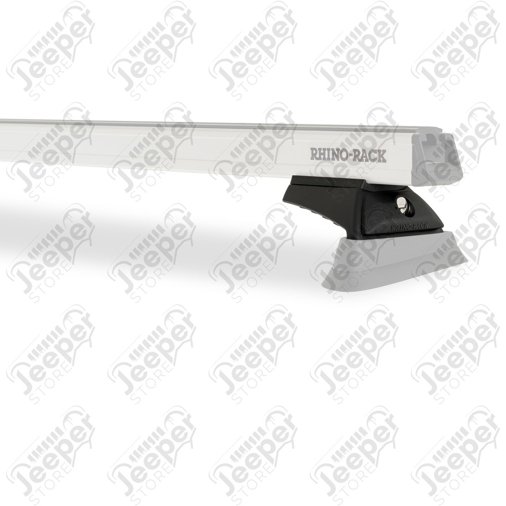 Galerie de toit Rhino-Rack "BackBone" (3 barres avec renforts) pour Jeep Wrangler JK Unlimited (4 portes) 