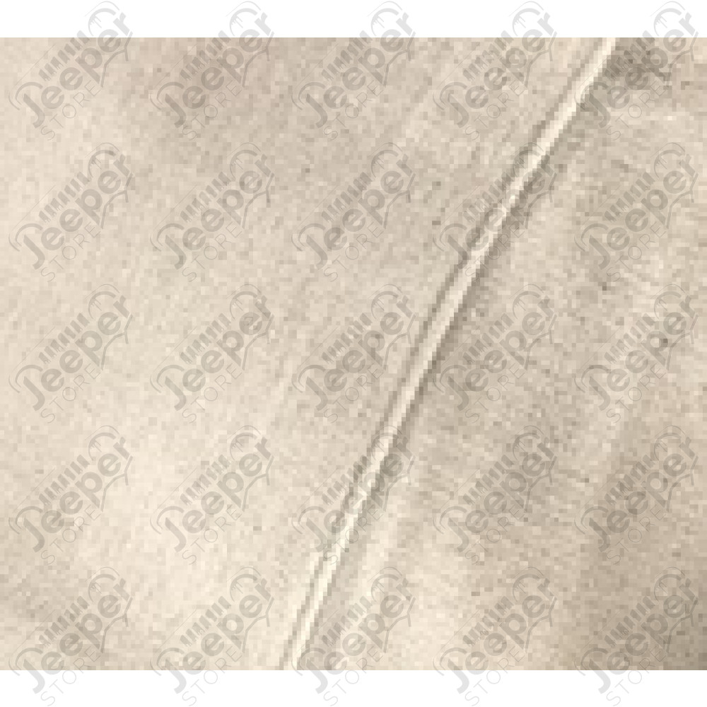 Moquette d'intérieur complète marron clair (couleur: Honey) sans isolation Jeep CJ, Wrangler YJ