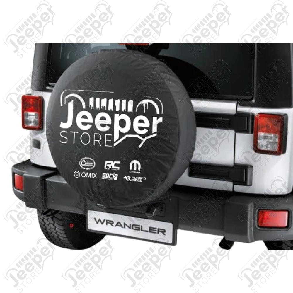 Housse de roue de secours JEEPER STORE de 30" à 31" - Pour pneu : 225/70, 245/75, 255/75