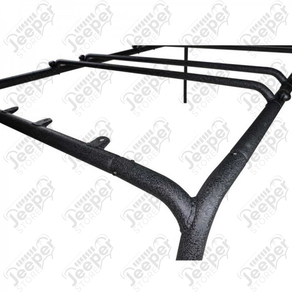 Galerie de toit offroad OFD en acier noir pour Jeep Wrangler JK Unlimited (4 portes) - OF00502103