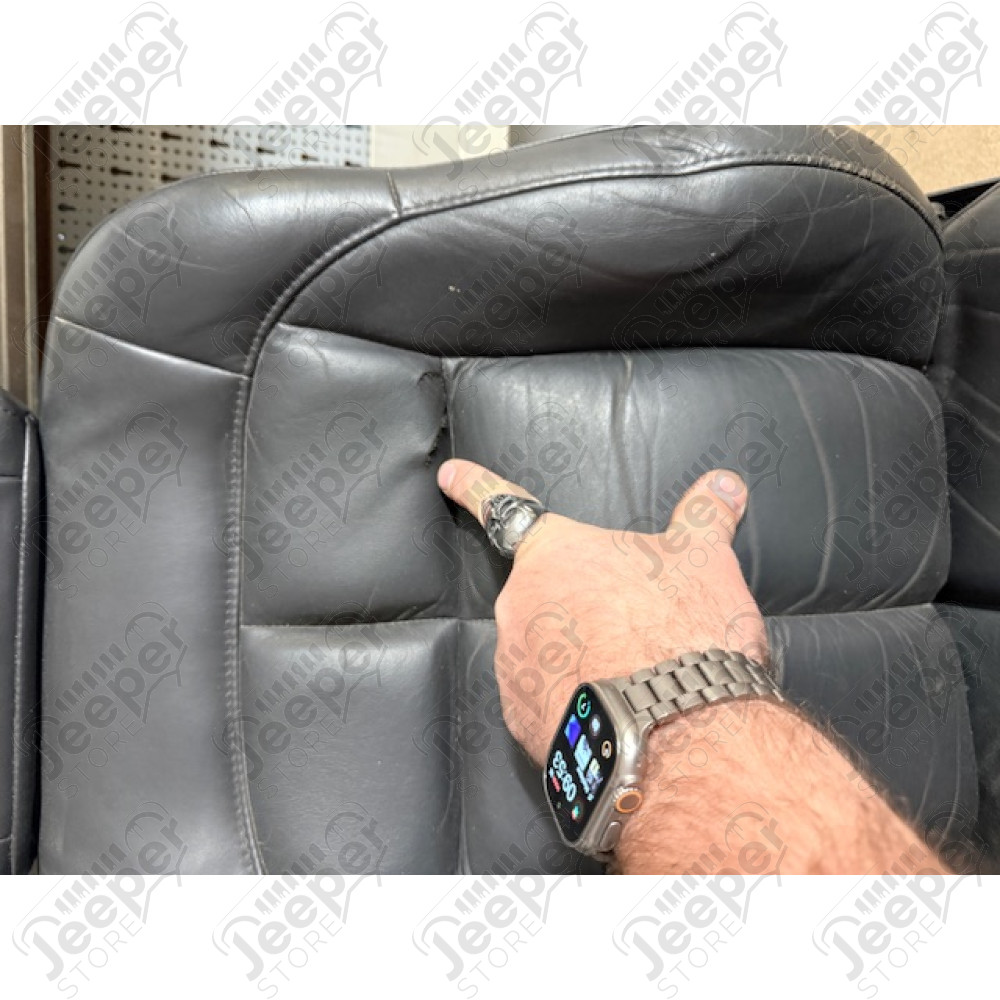 Occasion : Siège en cuir gris/noir avant gauche pour Jeep Grand Cherokee WJ, WG (1999-2004)