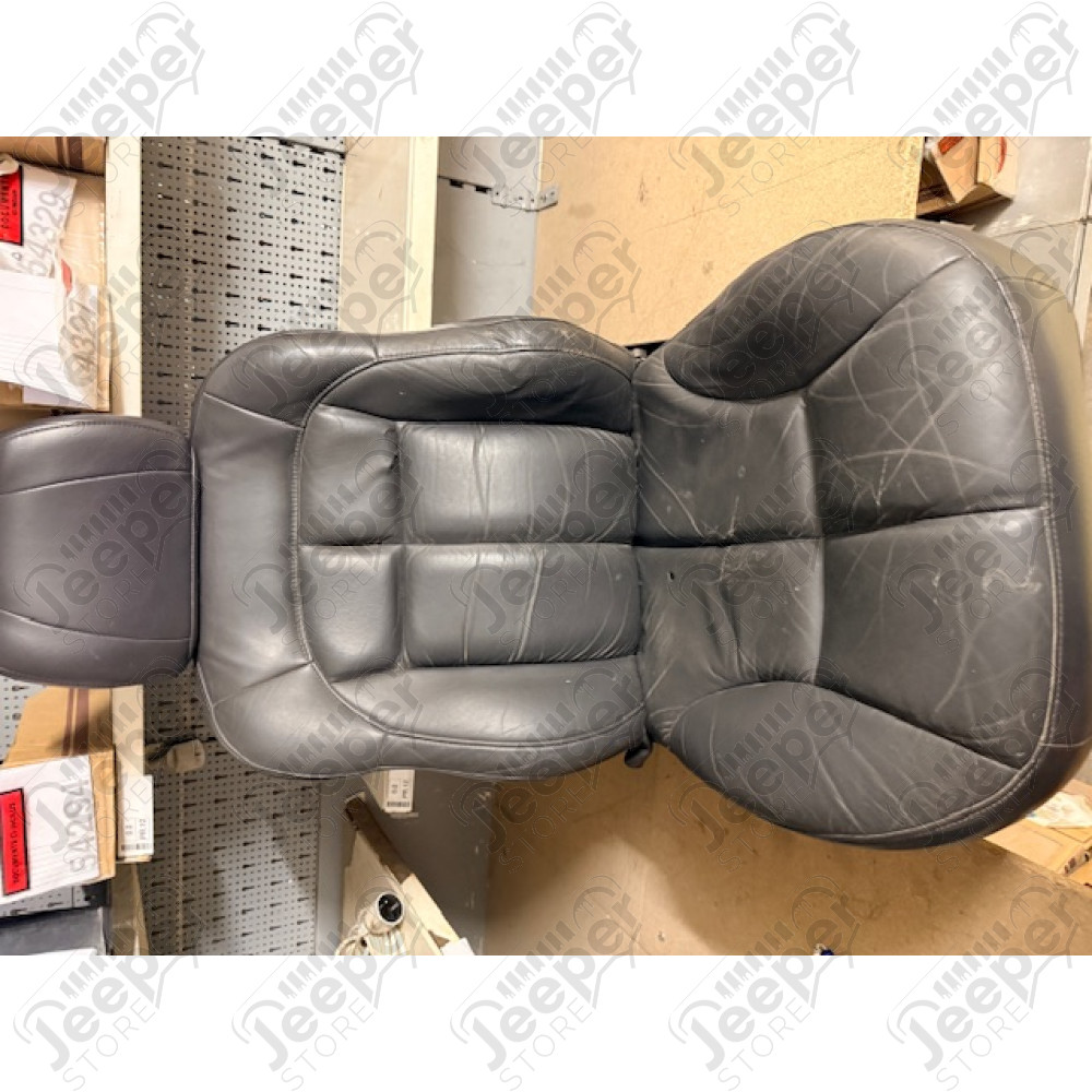 Occasion : Siège en cuir gris/noir avant gauche pour Jeep Grand Cherokee WJ, WG (1999-2004)