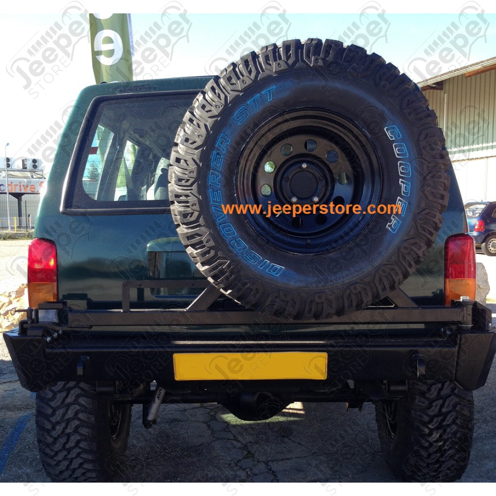 Porte roue de secours WARN pour pare chocs arrière WARN réf: 1533.55 Jeep