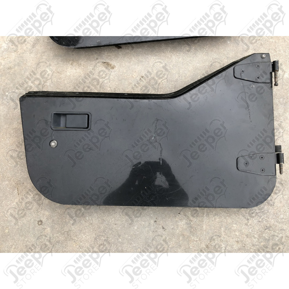 Occasion: Kit de 2 demi portes tôle origine noir pour Jeep CJ7 et Wrangler YJ