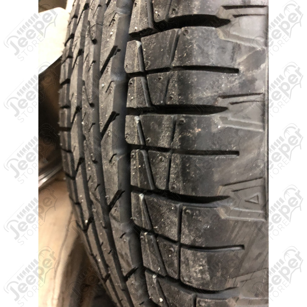 Lot de 5 roues complètes neuves (prêtes à monter) pneus Kumho Road Venture 225/75R16 et jantes Modular noire 5x114.3 - 8x16