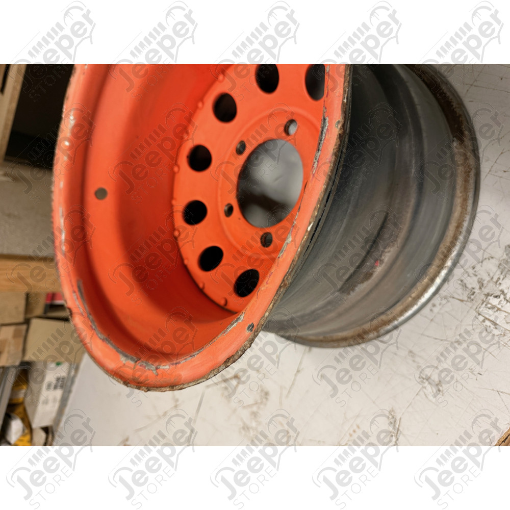 Occasion : Jante acier Modular orange 5x139,7 - 10x15 pour Jeep C104, C101, GWSJ, WSJ, WJSW, WJT, VJ3