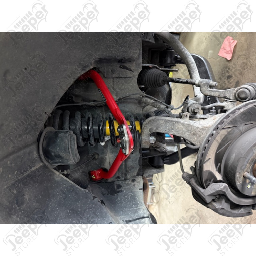Kit 2 triangles avant supérieur gauche et droit pour véhicule réhaussé de 1" à 4" Jeep Cherokee Liberty KJ