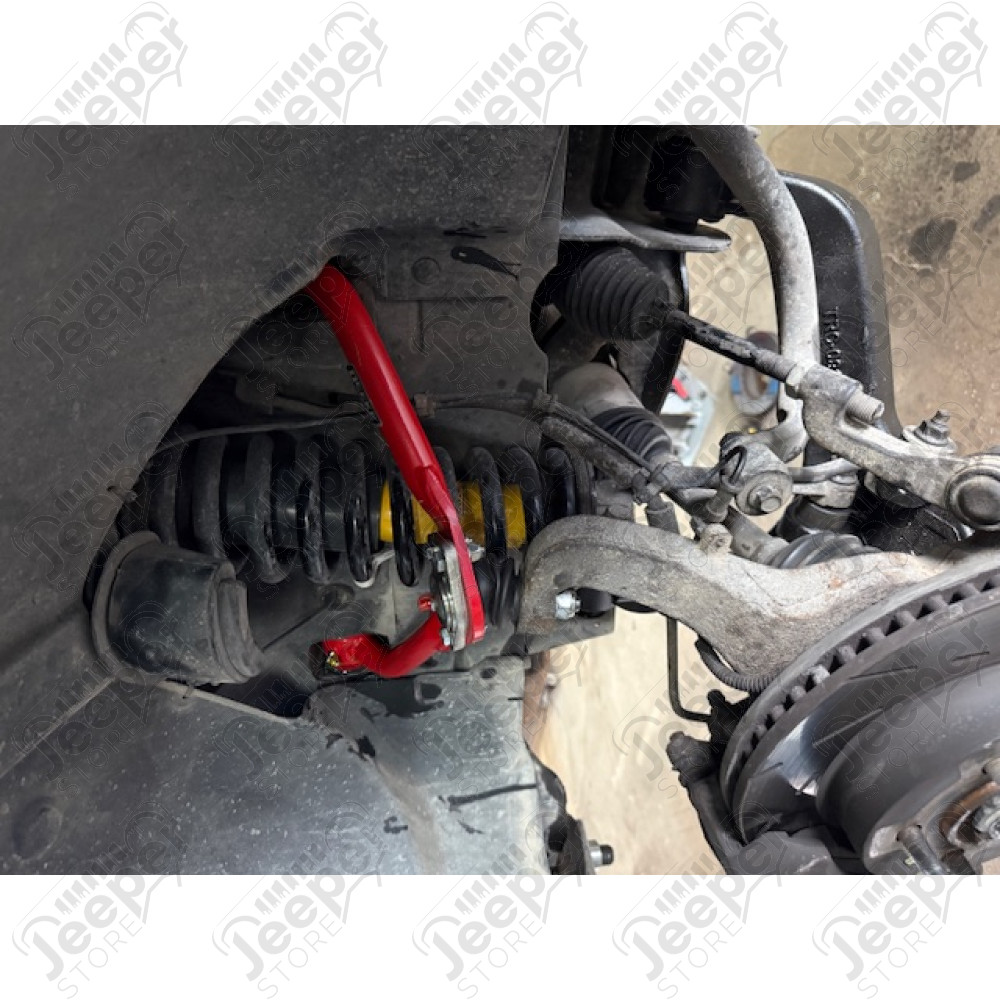 Kit 2 triangles avant supérieur gauche et droit pour véhicule réhaussé de 1" à 4" Jeep Cherokee Liberty KJ
