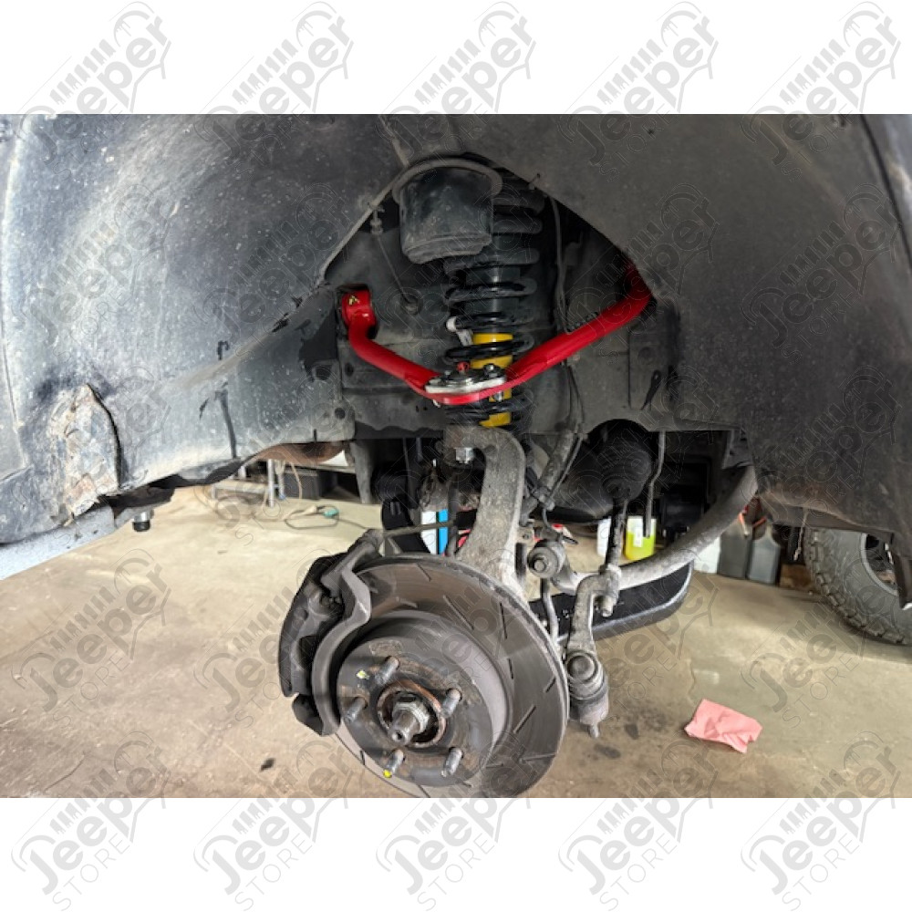 Kit 2 triangles avant supérieur gauche et droit pour véhicule réhaussé de 1" à 4" Jeep Cherokee Liberty KJ