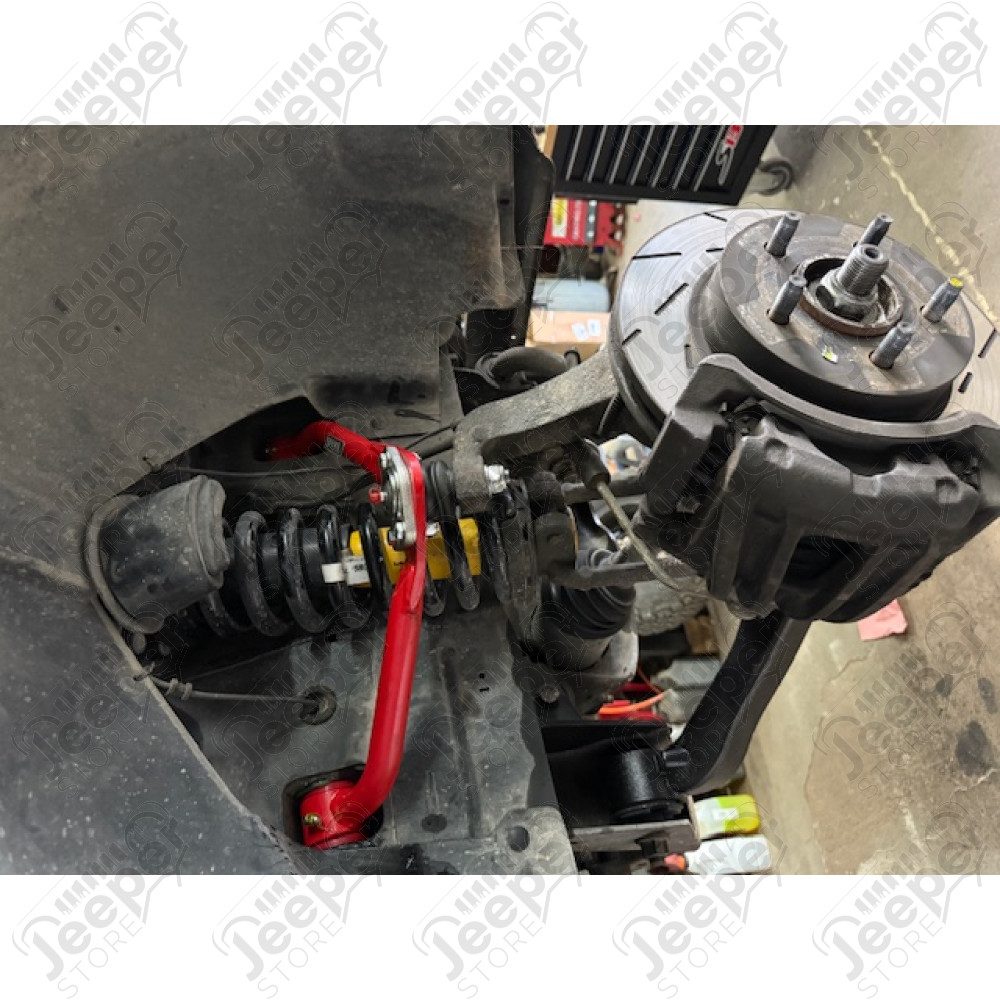Kit 2 triangles avant supérieur gauche et droit pour véhicule réhaussé de 1" à 4" Jeep Cherokee Liberty KJ