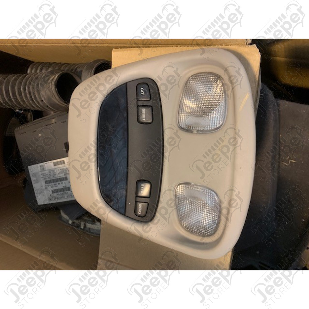 Occasion: Console plafonnier complet (couleur grise) Jeep Grand Cherokee WJ, WG