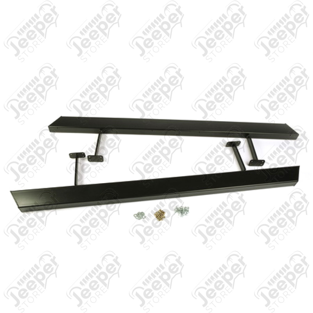 Marches pieds acier (la paire) pour Jeep Cherokee XJ