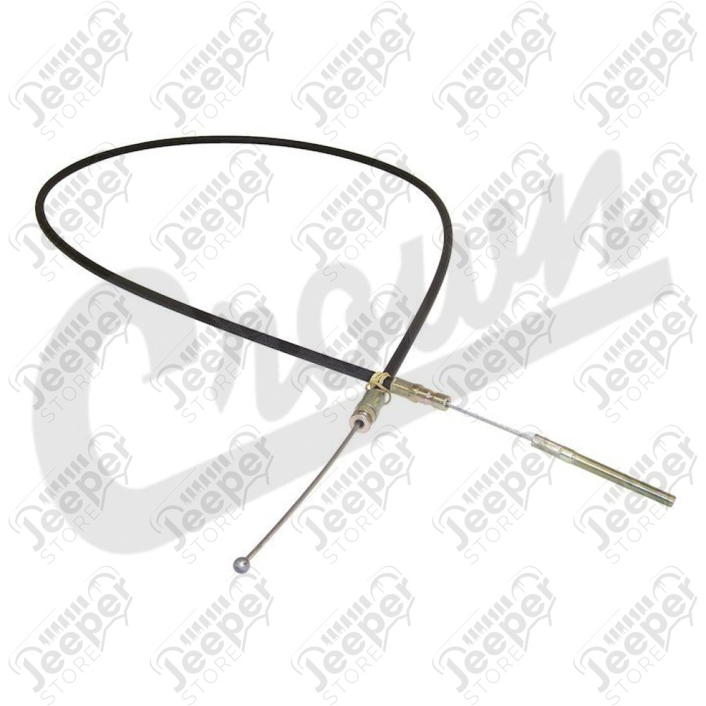 Câble de frein à main, longueur: 63-5/8" / 175.77cm pour Jeep CJ2A , CJ3A , CJ3B , CJ5 , CJ6