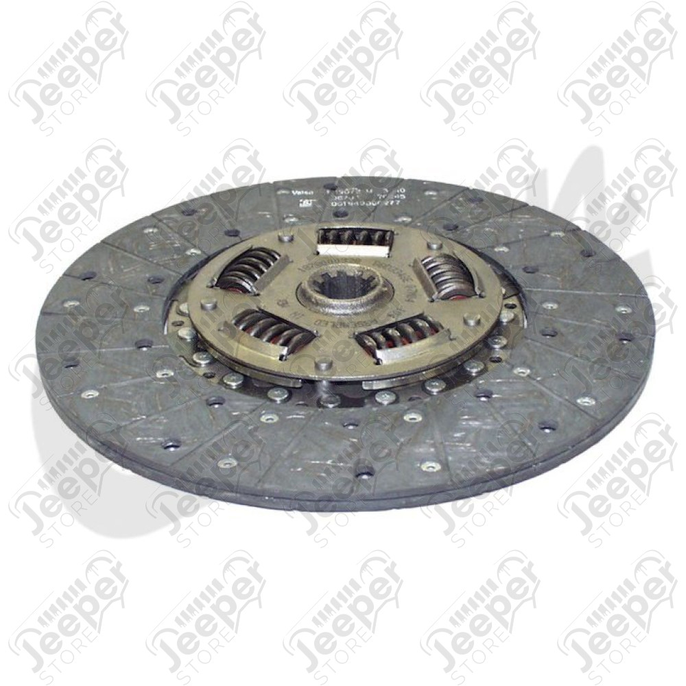 Disque d'embrayage pour boite 4 et 5 rapports pour 4.2L et V8 AMC (version renforcée) (diamètre 11") Jeep CJ