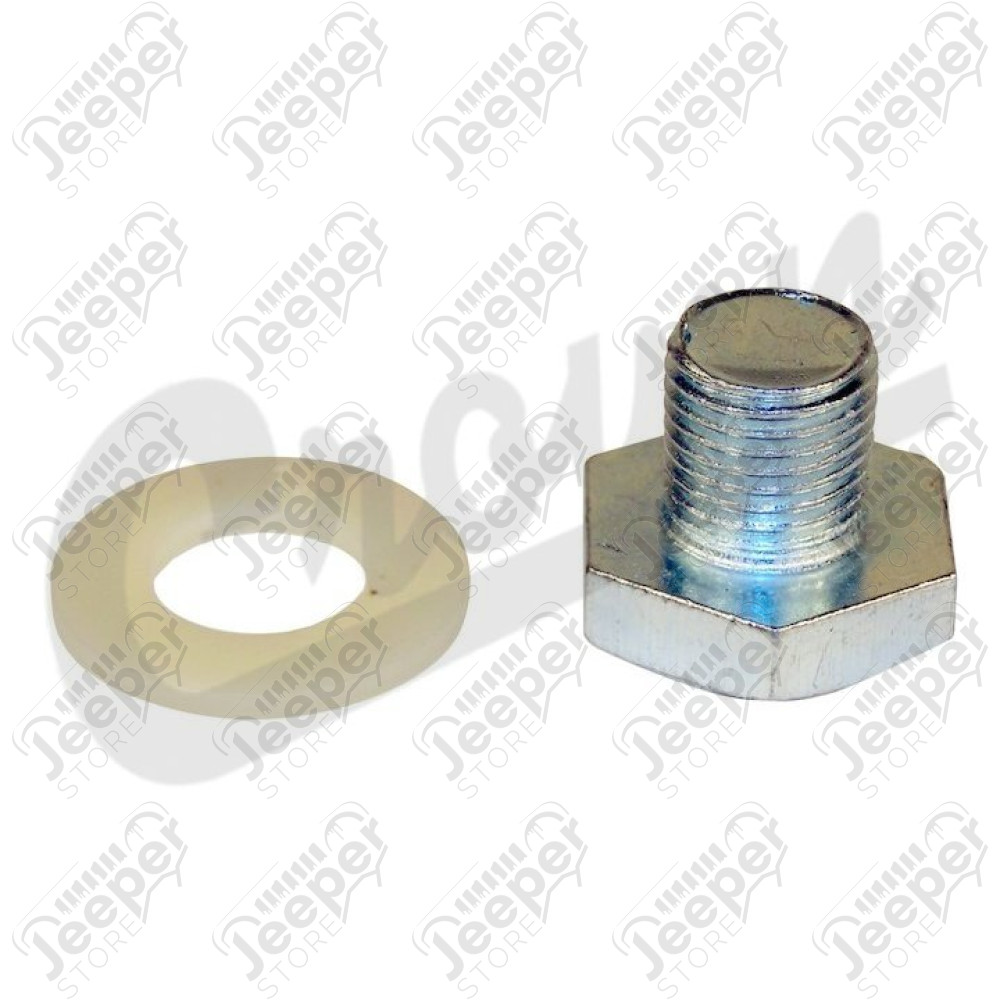 Bouchon de vidange (dimension: 1/2" - 20) pour Jeep 