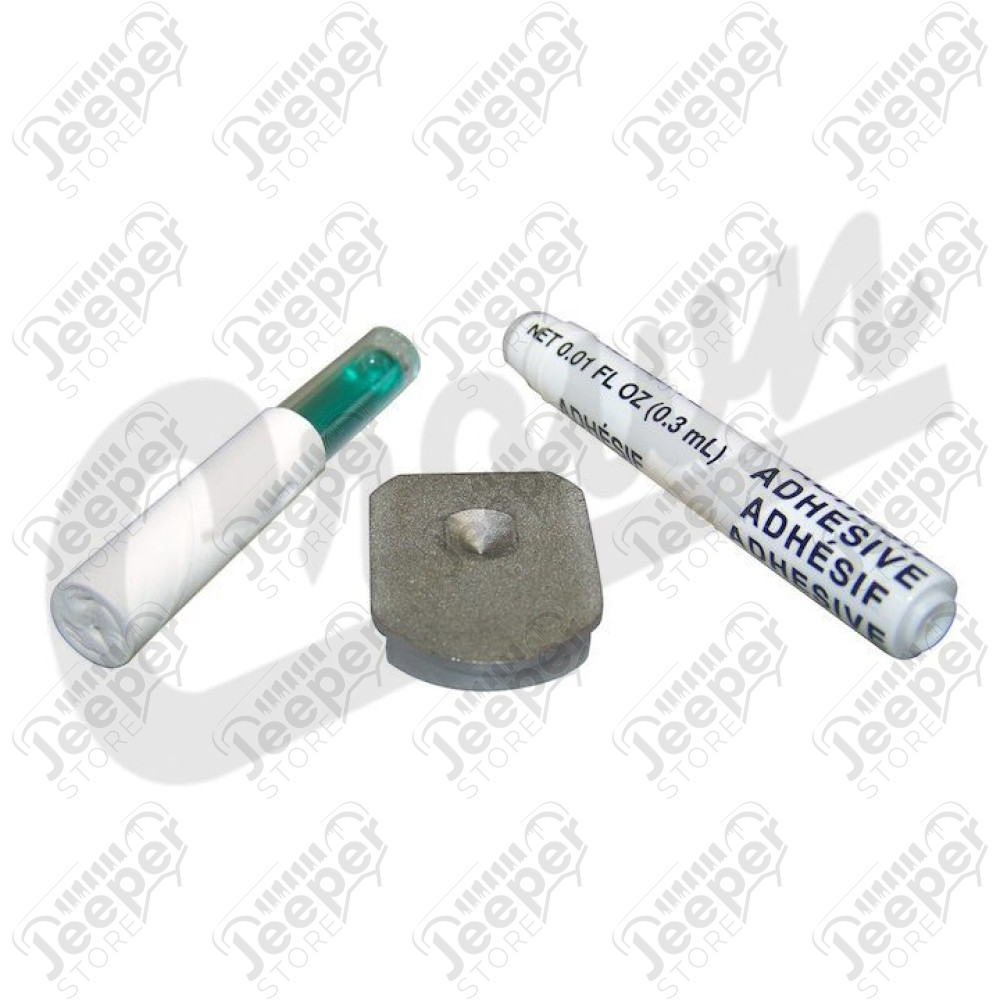 Pastille pour support de rétroviseur intérieur Jeep Wrangler YJ, TJ et Cherokee XJ