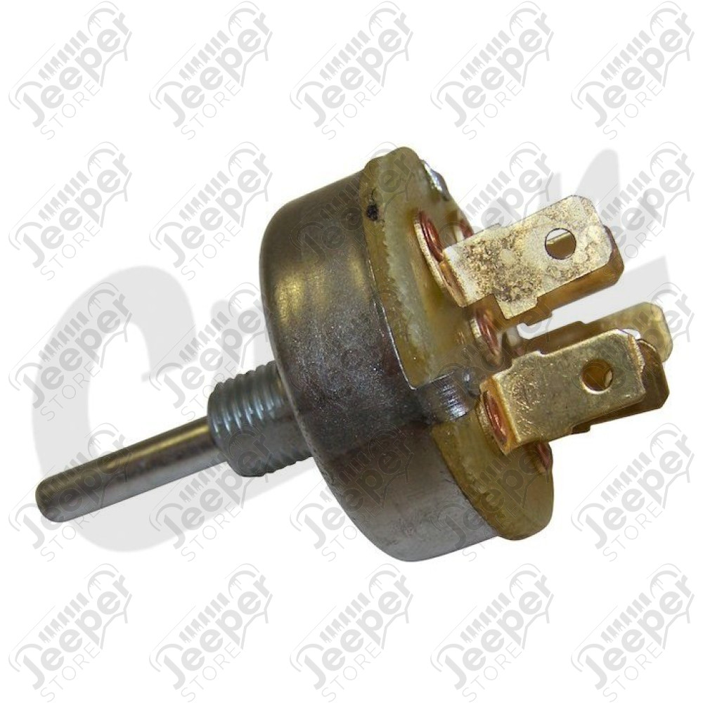 Bouton contacteur d'essuie glace (sans intermitence) pour Jeep CJ5, CJ6, CJ7, CJ8 - J5460089 / 5460089
