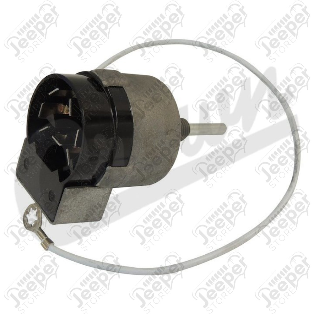 Bouton contacteur d'essuie glace (avec intermittence) pour Jeep CJ5, CJ7, CJ8, Wagoneer SJ et J-Series - 5758904 / J5758904