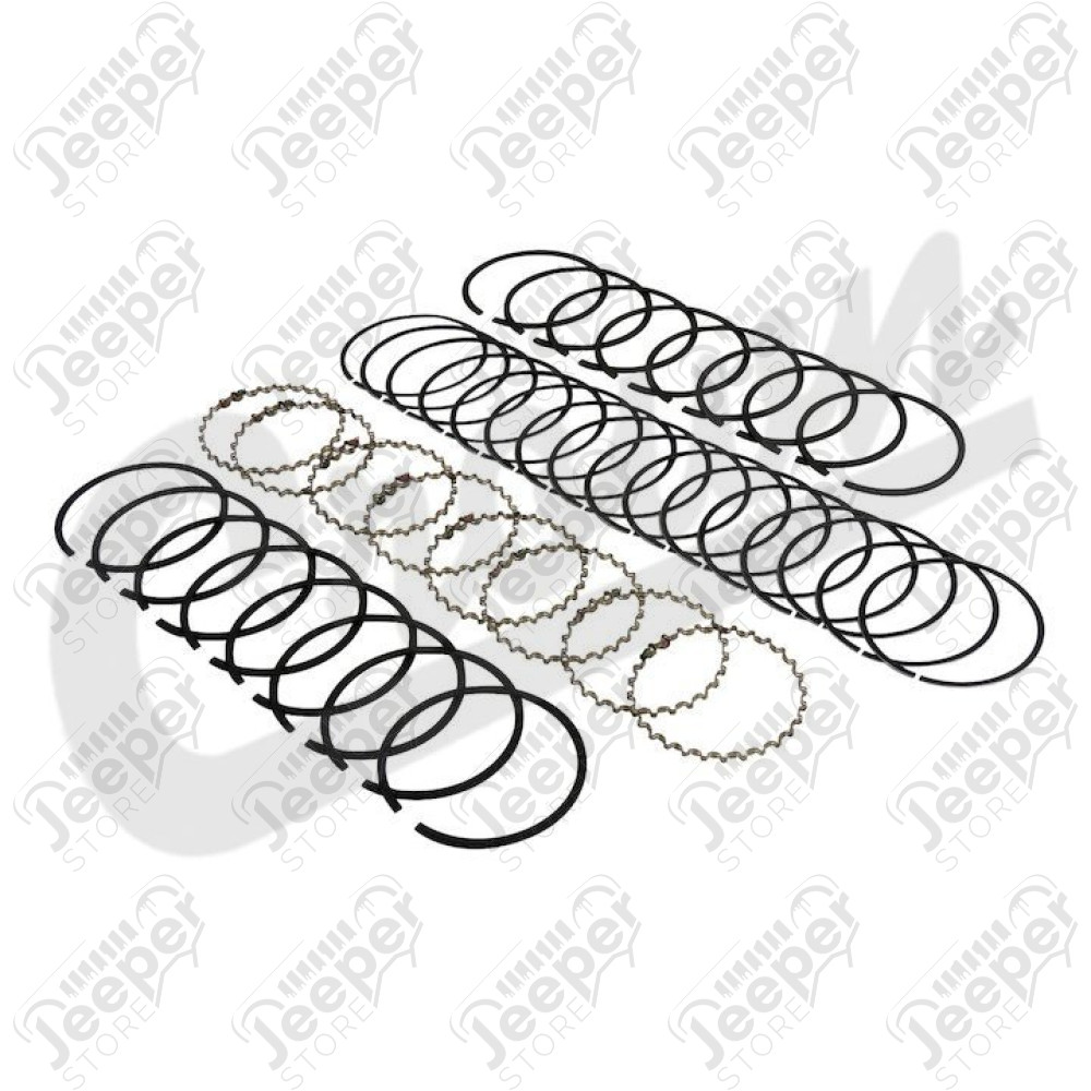 Kit de segmentations (cote réparation: 0.10) pour 5.2L V8 essence Chrysler (318cui) pour Jeep
