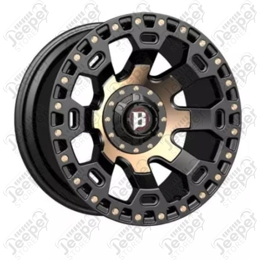 Jante aluminium Ballistic 975 Noir 9x20 / 5x127 / ET: +12 / CB: 78.3 - 975290550+12 - Jante alu 20 pouces