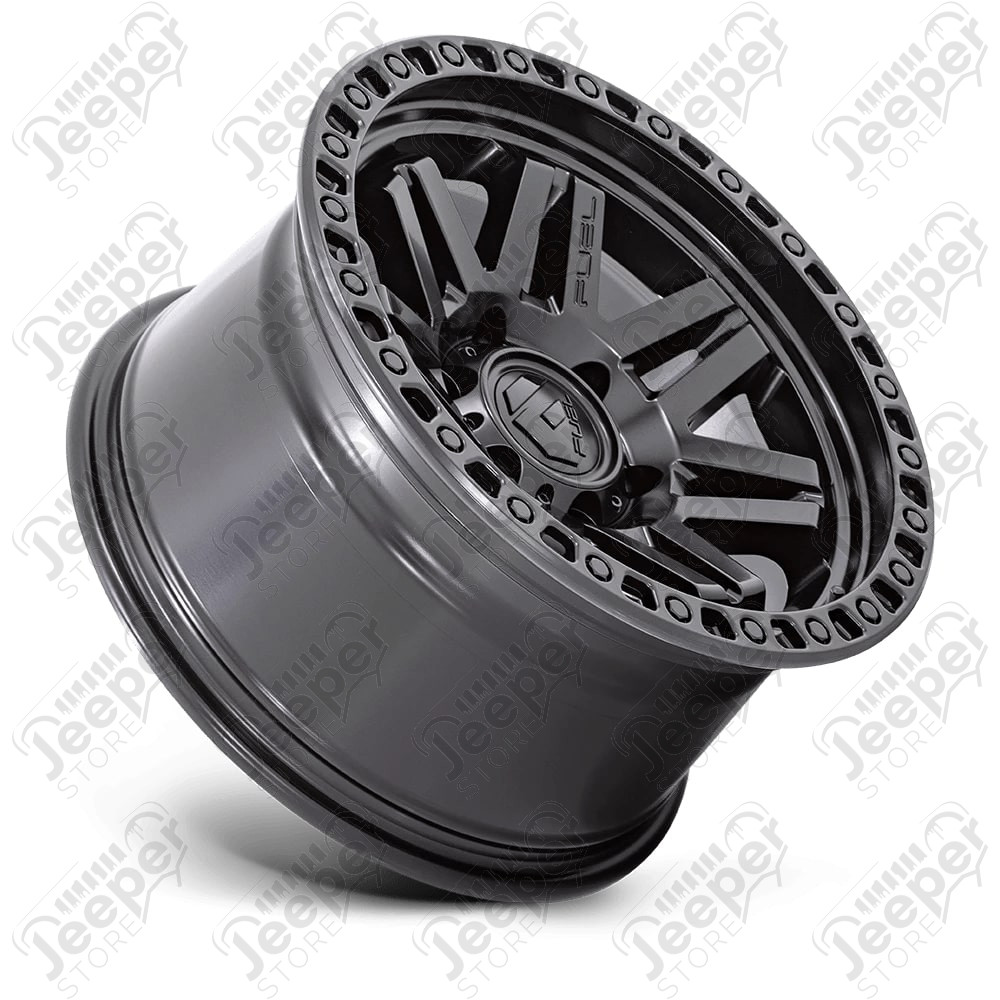 Jante Aluminium Fuel D810 Syndicate Blackout Couleur : Black 9x17 / 5x127 / ET: -12