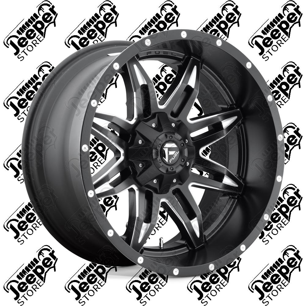 Jante aluminium Fuel D567 Lethal Couleur Black 8x15 / 5x114.3 / ET: -18 - D56715800437