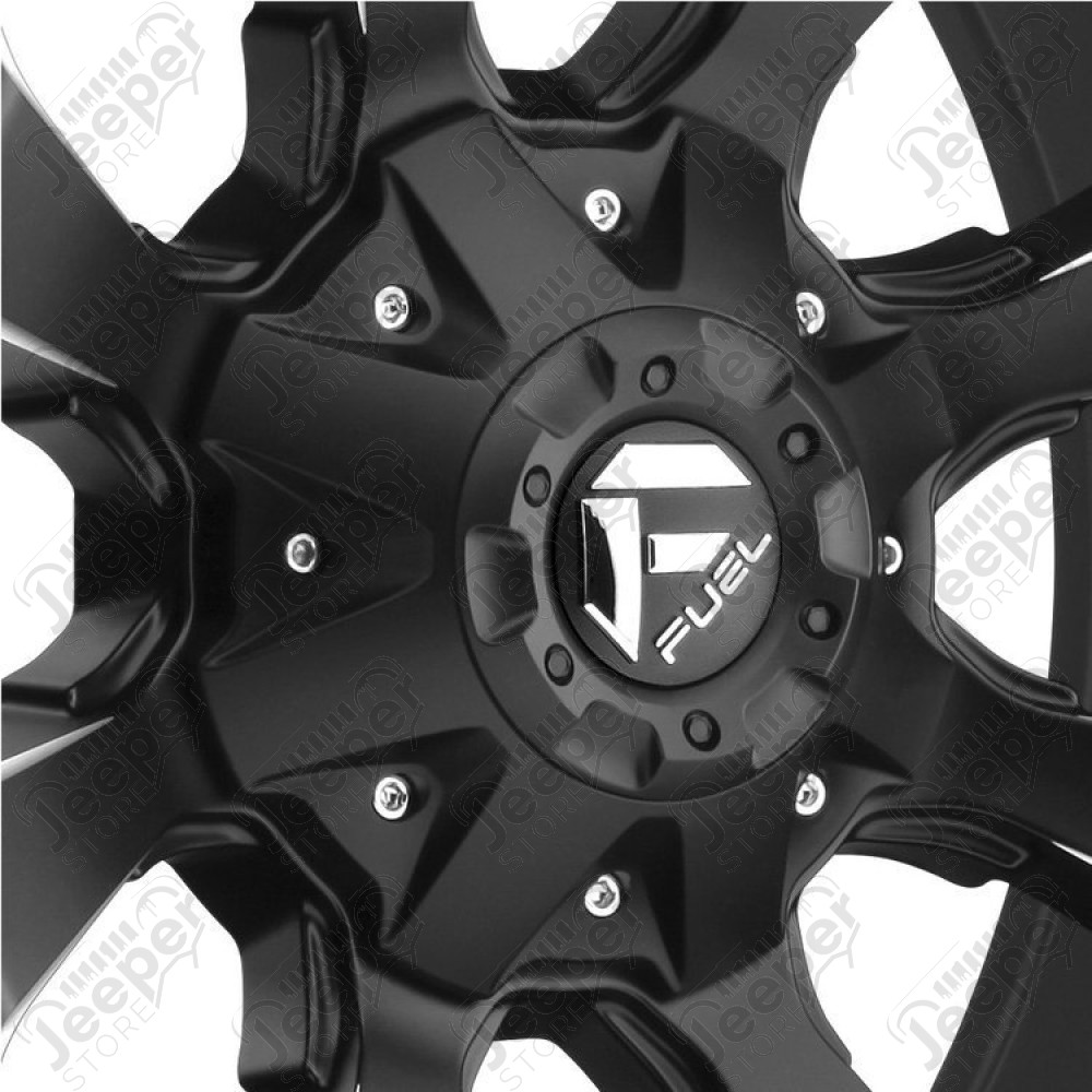 Jante Aluminium Fuel Offroad D545 Assault Matte Black Miled 10x20 / 5x114.3 / ET : -18 - D54620002647