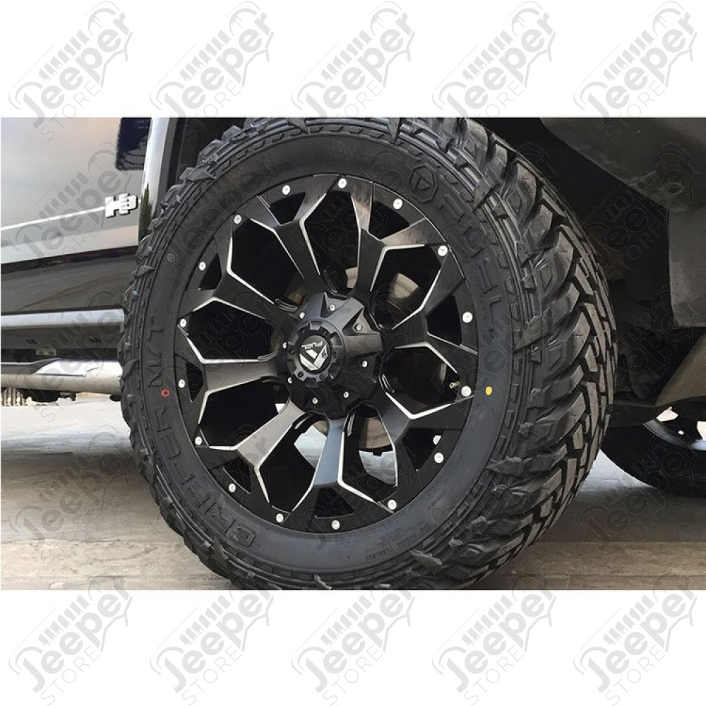 Jante Aluminium Fuel Offroad D545 Assault Matte Black Miled 10x20 / 5x114.3 / ET : -18 - D54620002647