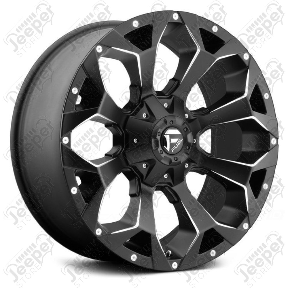 Jante Aluminium Fuel Offroad D545 Assault Matte Black Miled 10x20 / 5x114.3 / ET : -18 - D54620002647