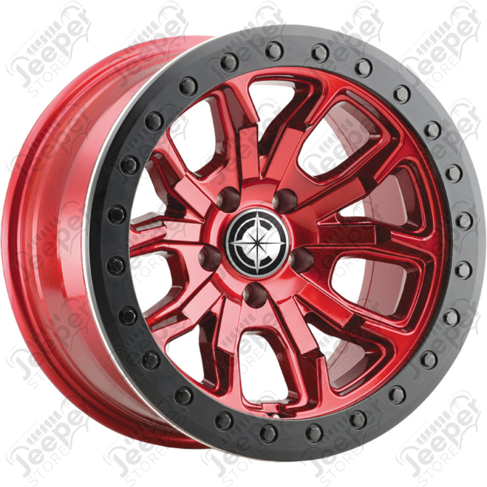 Jante aluminium OC Wheels 9303 Dual Tek Candy Red 5x127 / 9x17 / ET: -12 - 1450.178 / OC930379055012NCR