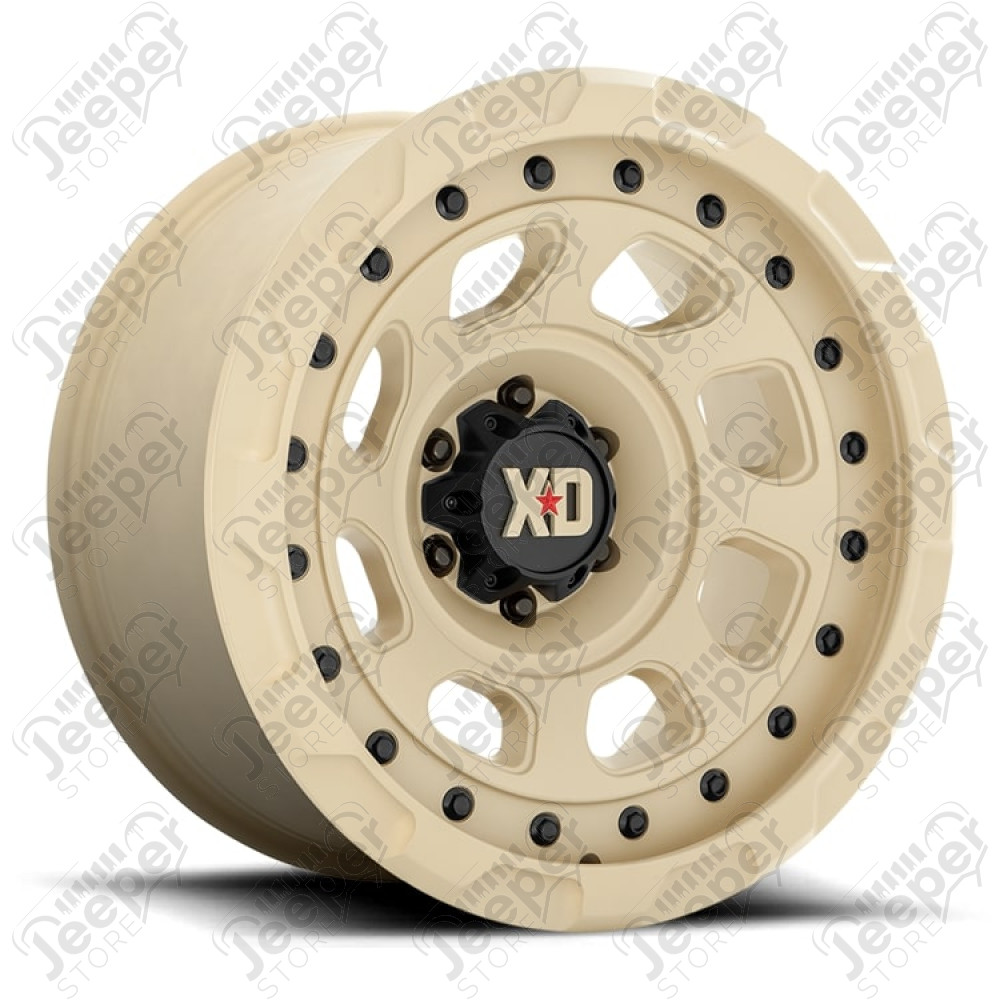 Jante Aluminium XD Series XD861 Couleur : Sand (sable) 9x17 / 5x127 / ET: -12 - XD86179050612N