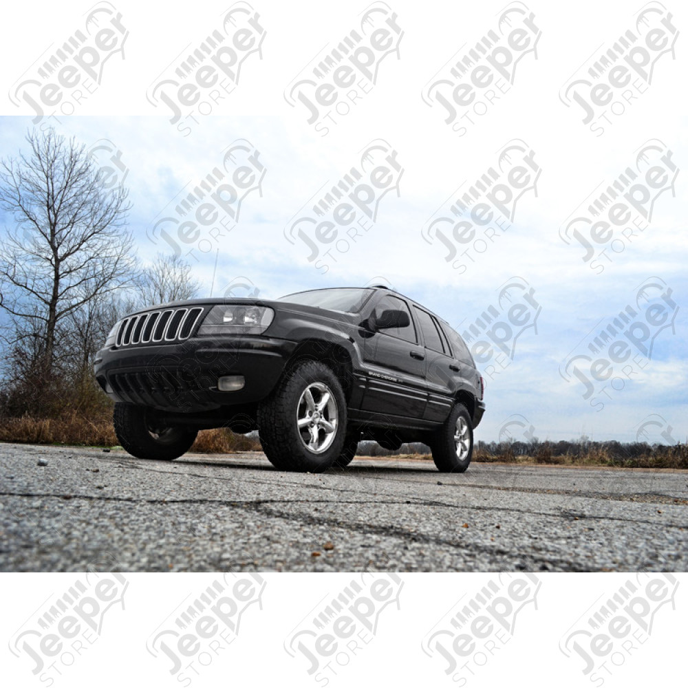 Kit réhausse de 4 cales en polyuréthane 2" (+5cm) - Jeep Grand Cherokee WJ / WG - ECP64104 / RC695 / 0540.68 / 8S55WB / 8S45WB / RT21037
