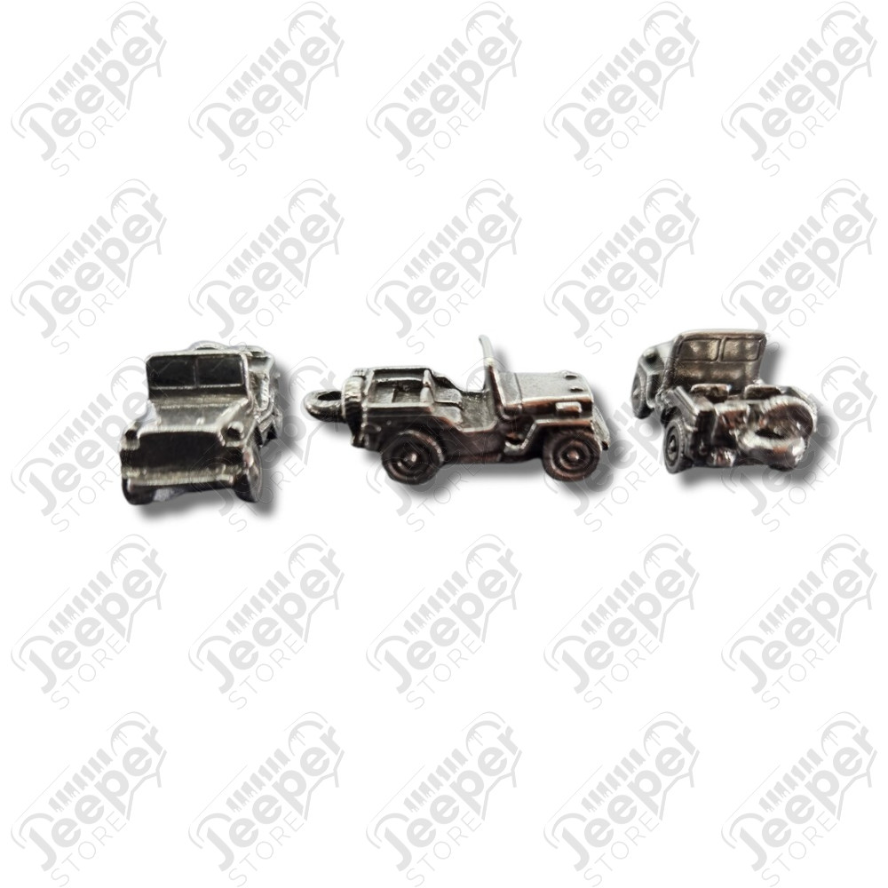 Porte clef Jeep Willys en acier